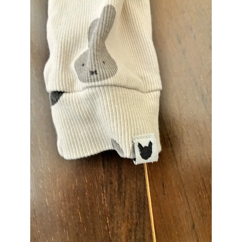Tobias‎ & the Bear Miffy Bunny Ribbed Knit Pajama Set Kids 3T 2PC